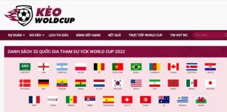 tỷ lệ kèo world cup